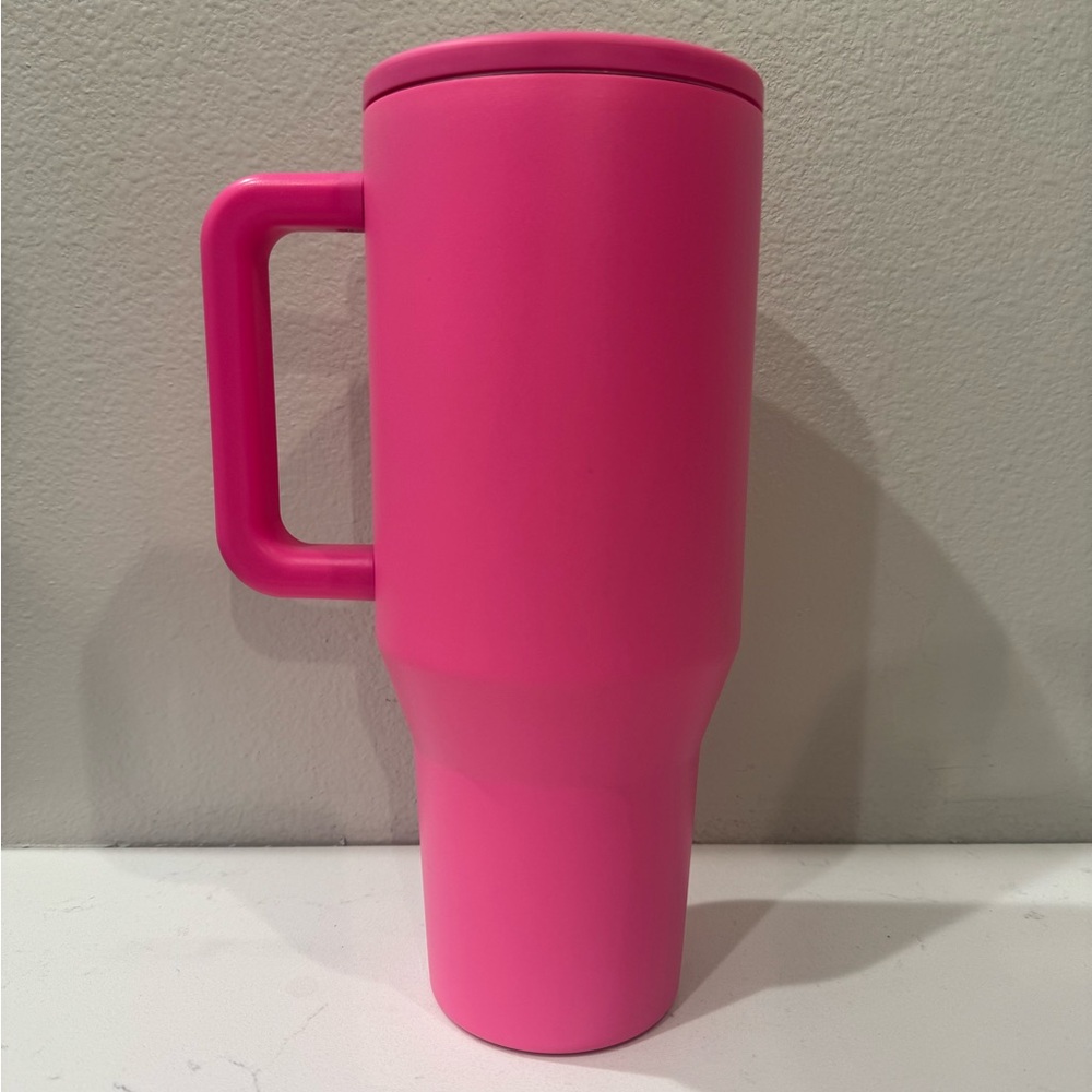 Neon pink 40oz HydroJug traveler